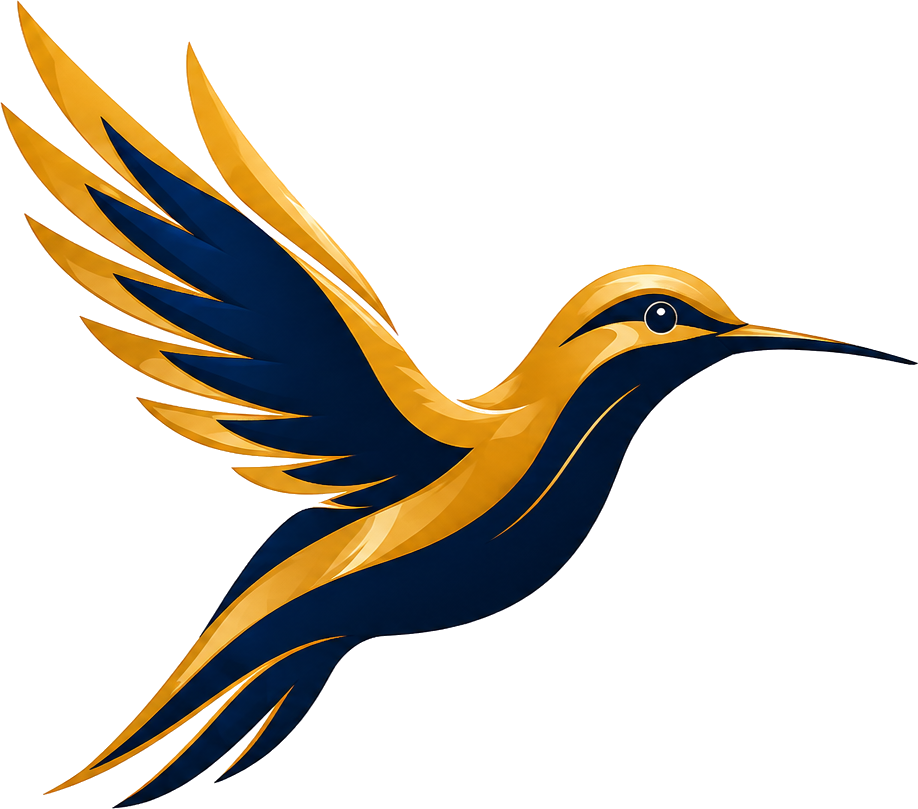 Logo Colibri Plus, taxi et chauffeur privé en Martinique